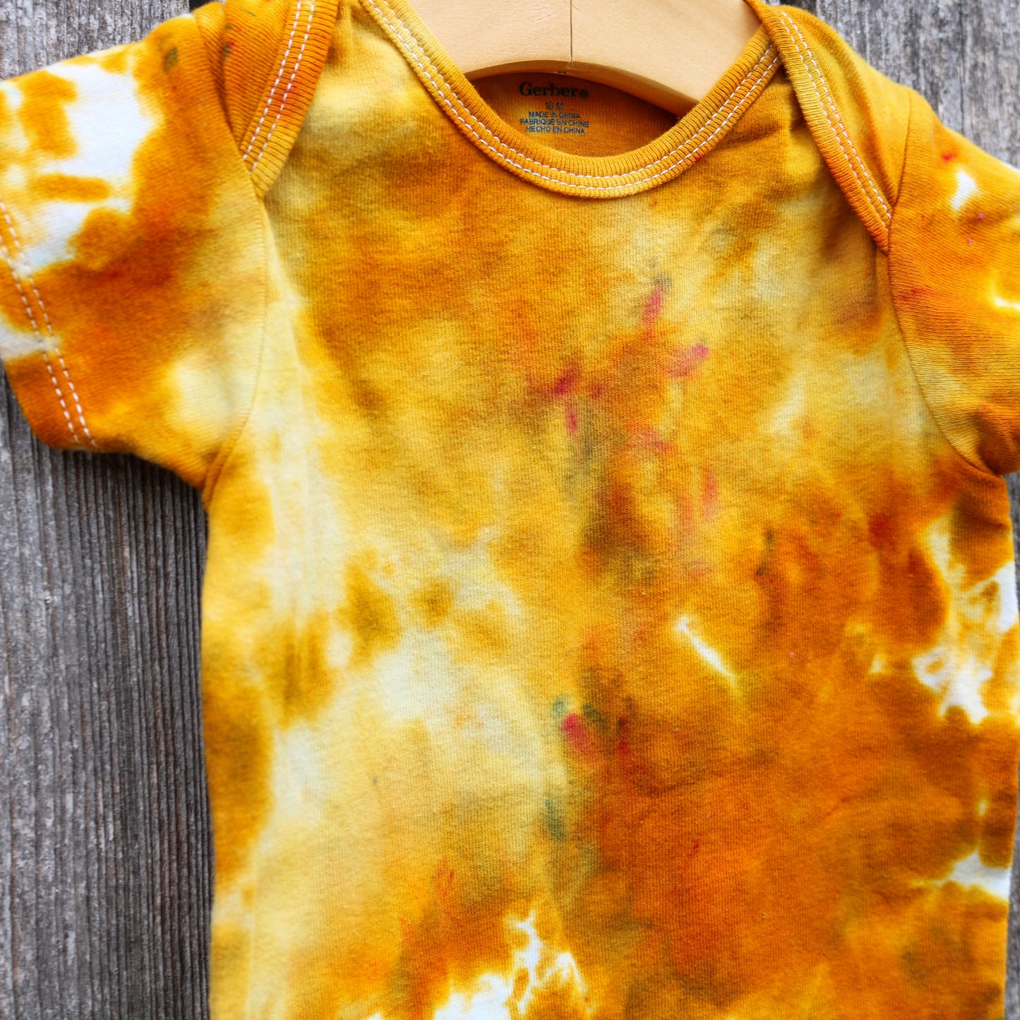 Hand Dyed Onesie- 12-18 mo