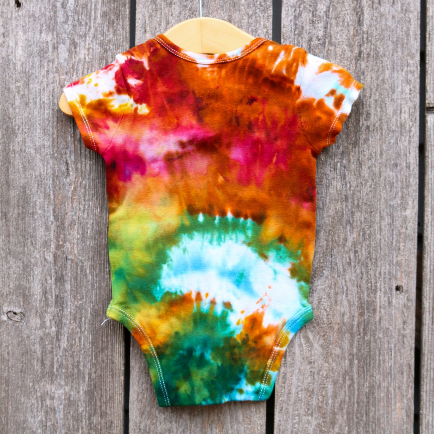 Hand Dyed Onesie- 12-18 mo