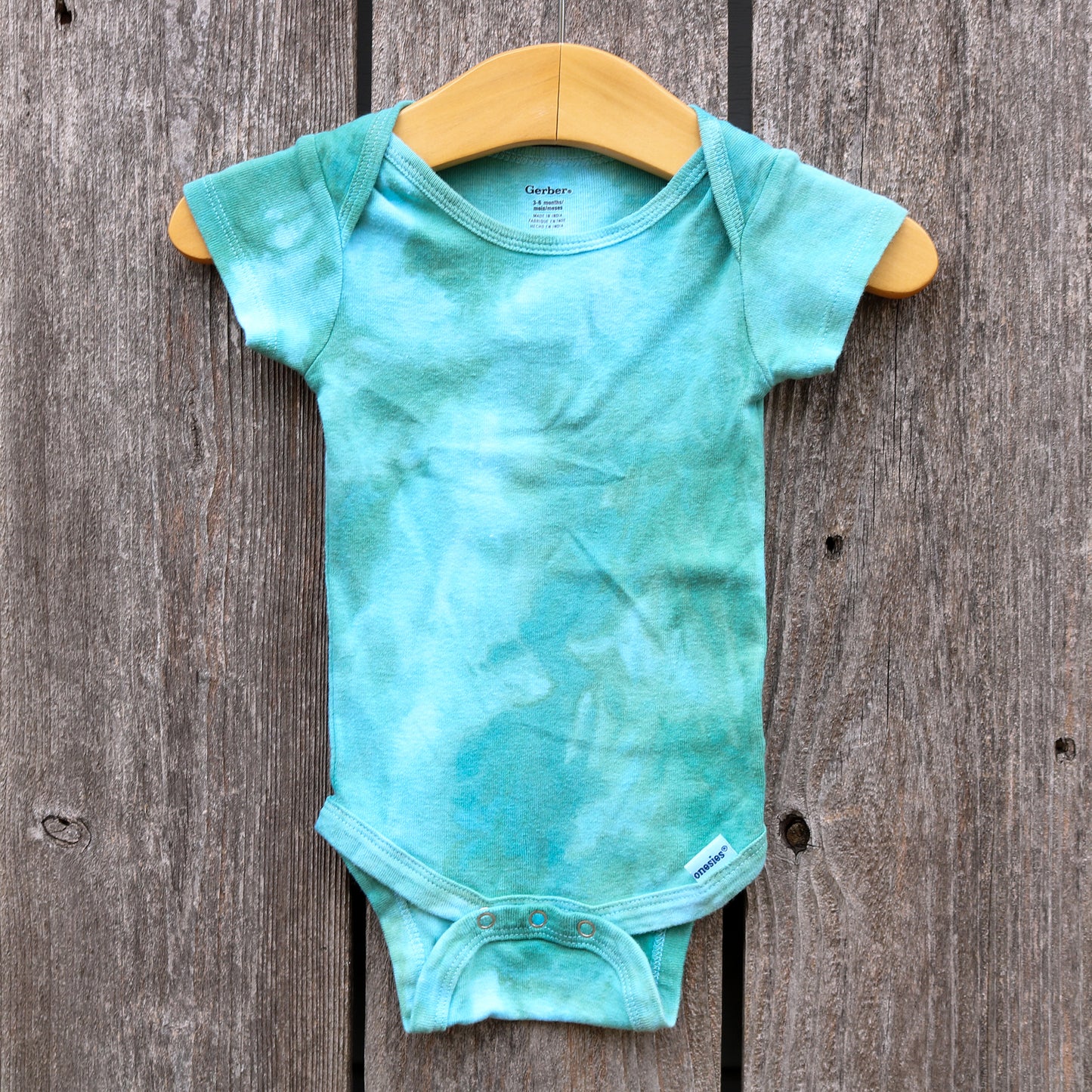 Hand Dyed Onesie- 3-6 mo