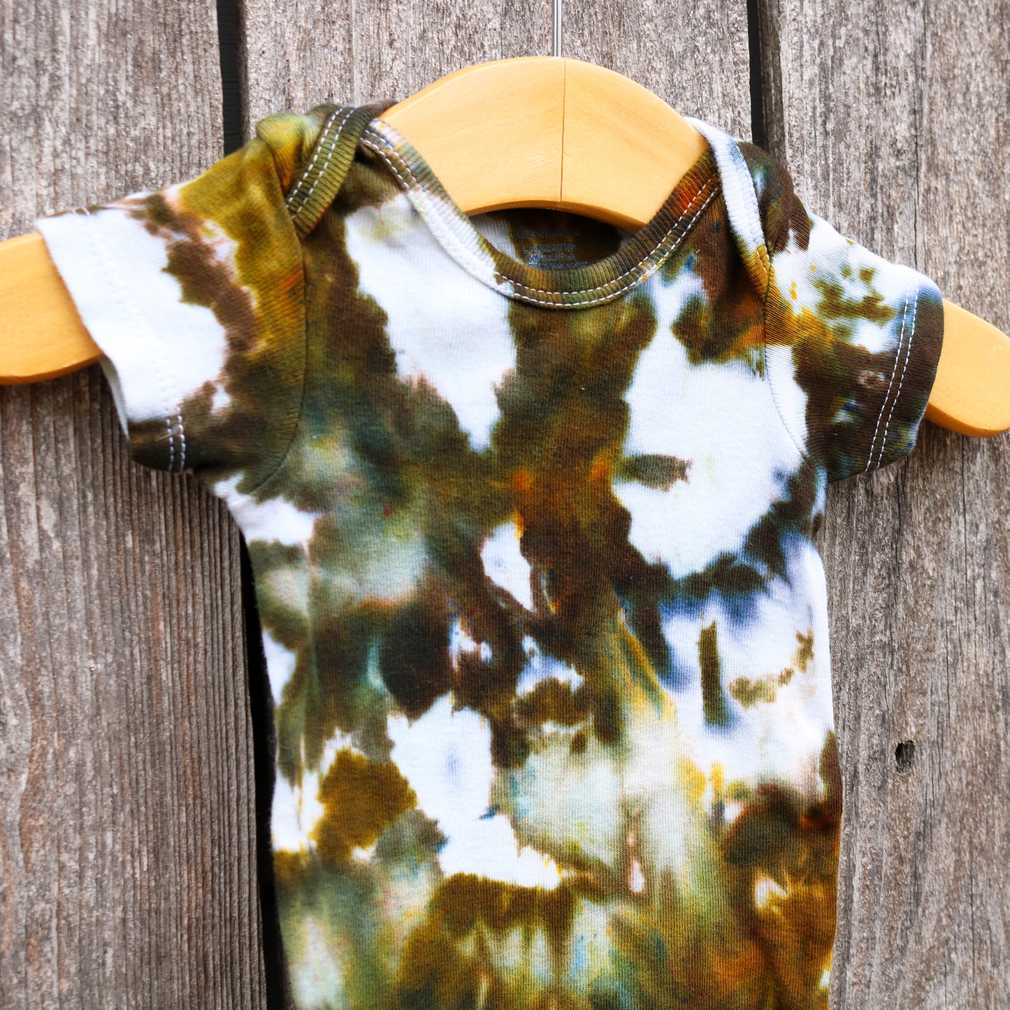 Hand Dyed Onesie- 3-6 mo