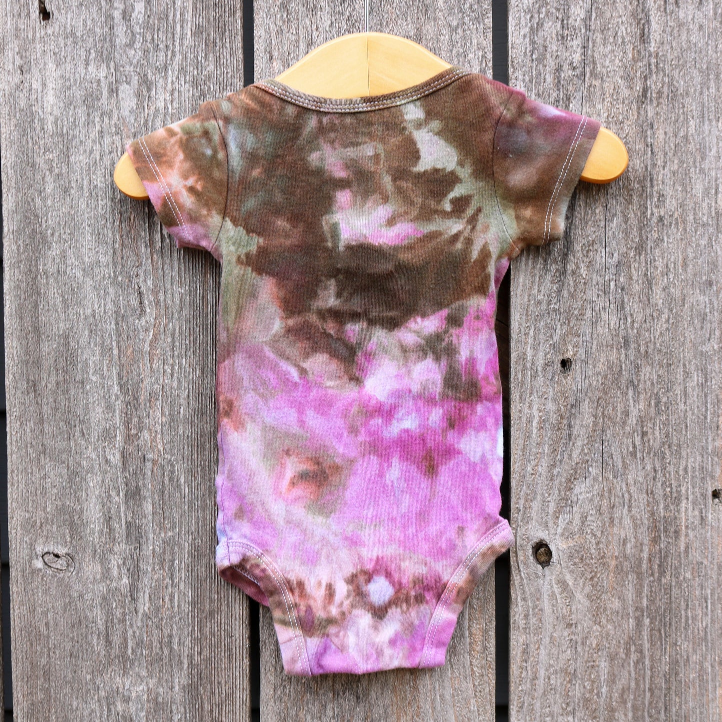 Hand Dyed Onesie- 3-6 mo