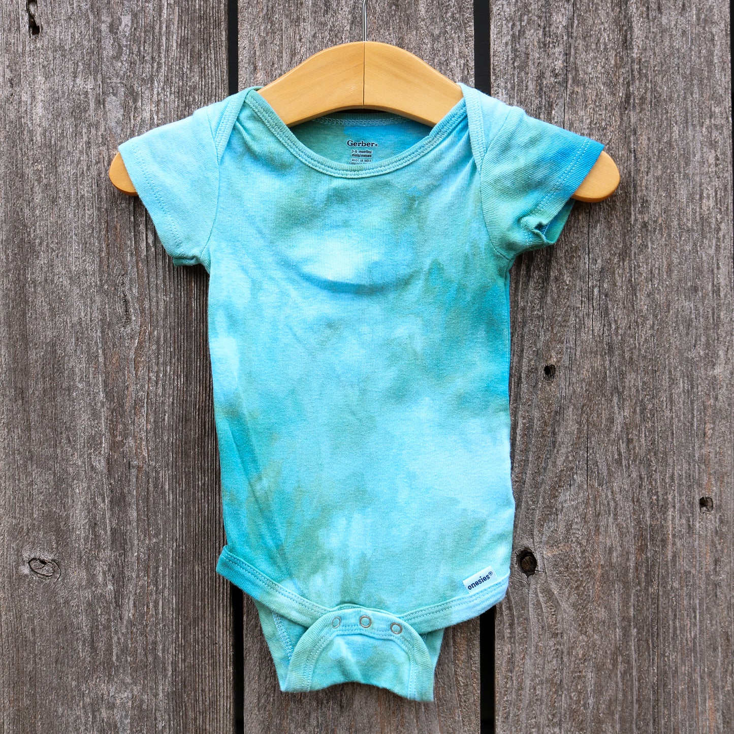 Hand Dyed Onesie- 3-6 mo