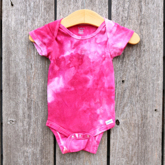 Hand Dyed Onesie- 3-6 mo