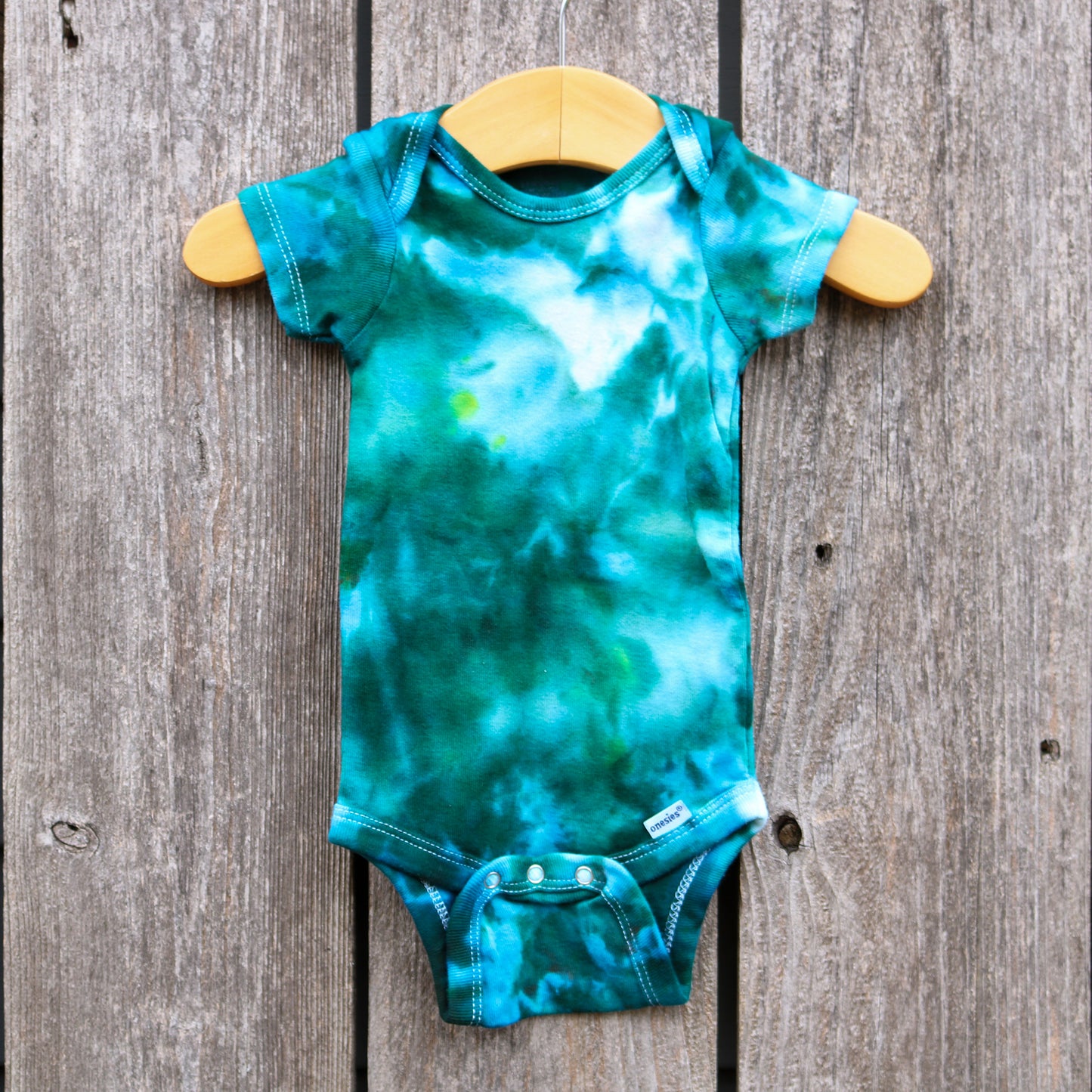 Hand Dyed Onesie- 3-6 mo