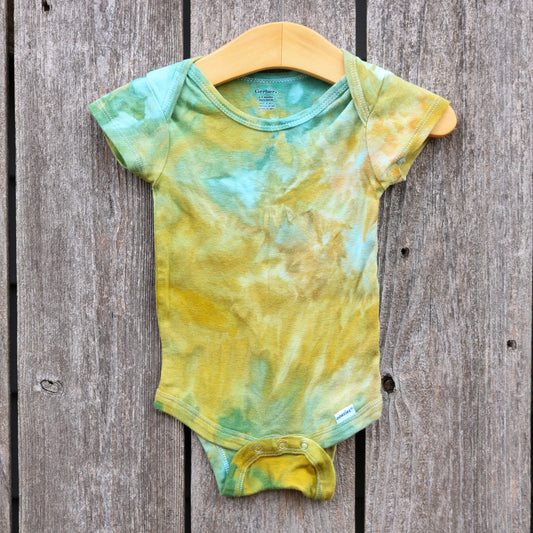Hand Dyed Onesie- 6-9 mo