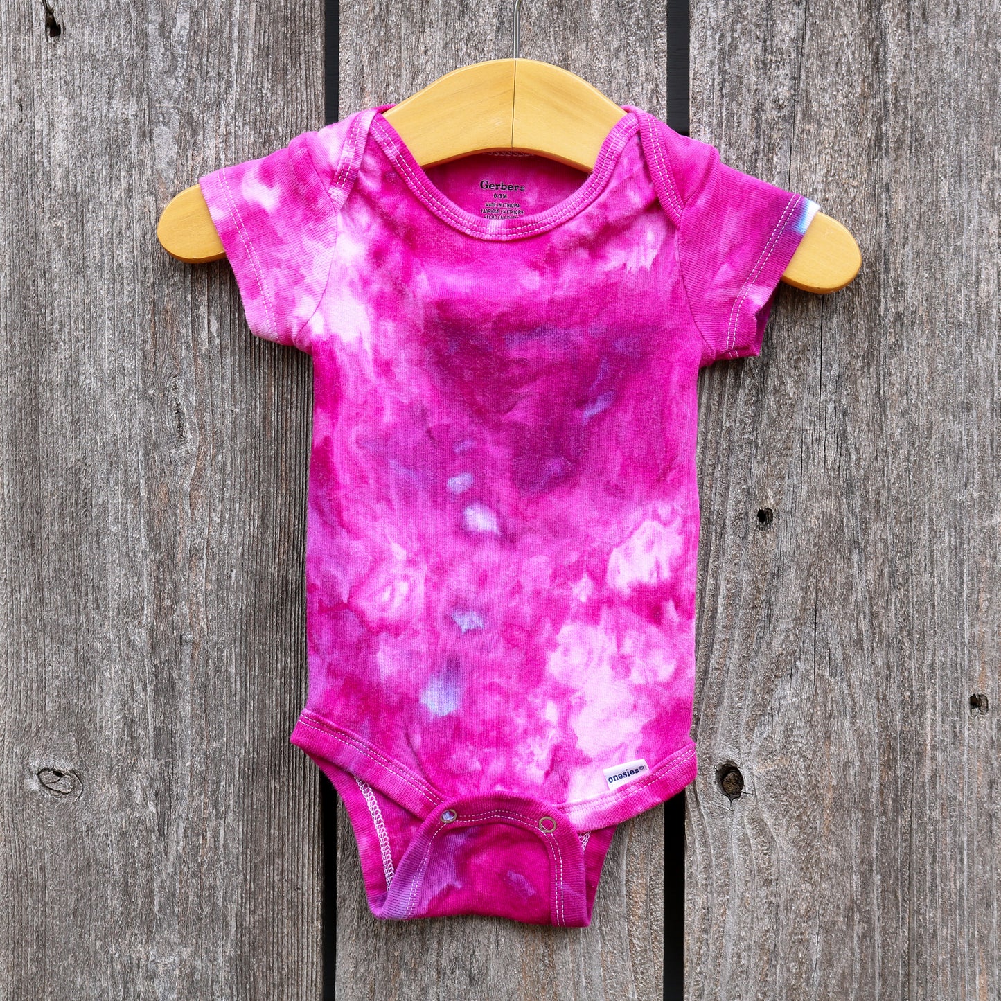 Hand Dyed Onesie- 0-3 mo