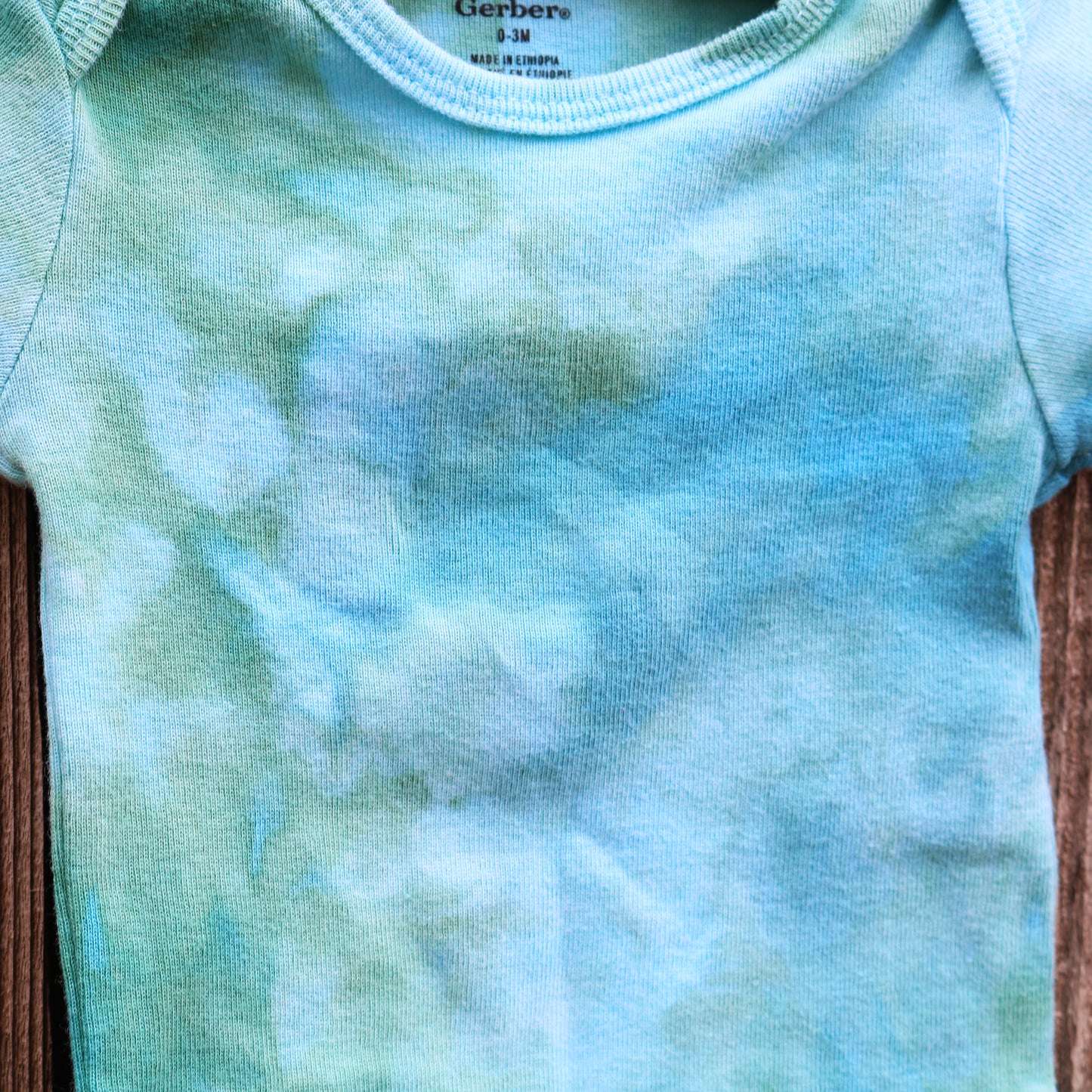 Hand Dyed Onesie- 0-3 mo