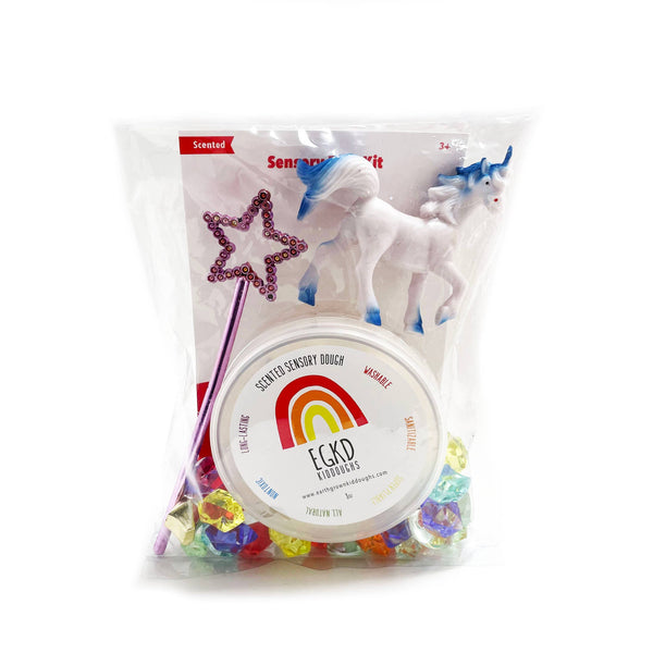 Unicorn Rainbow Sensory Dough Play Kit